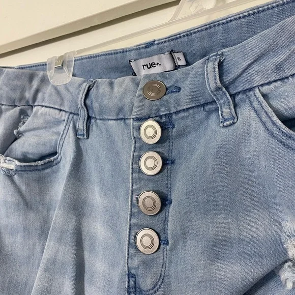 Rue21 Size 16 High Rise Light Blue Skinny Jeans - Picture 6 of 6